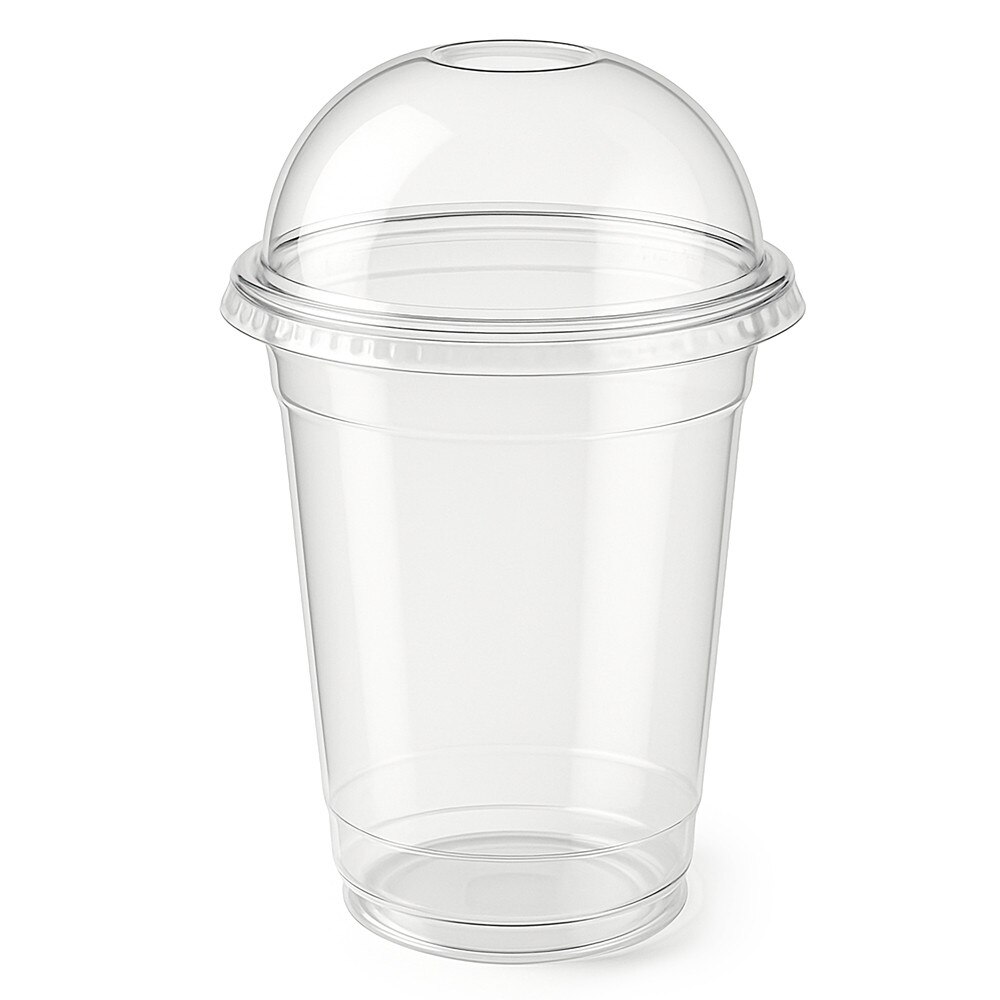 12-20oz PET Dome Lids x 1000 Case